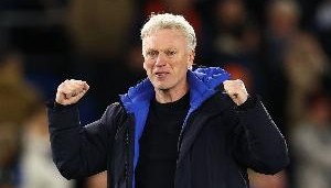 爱游戏在线-莫耶斯：我们做得相当不错，几乎可以肯定埃弗顿将保级成功